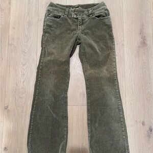 Olive Green Women's Jeans